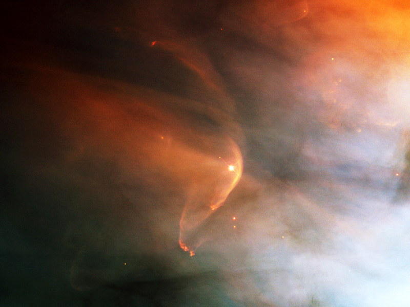 A Bow Shock Near a Young Star, LL Ori